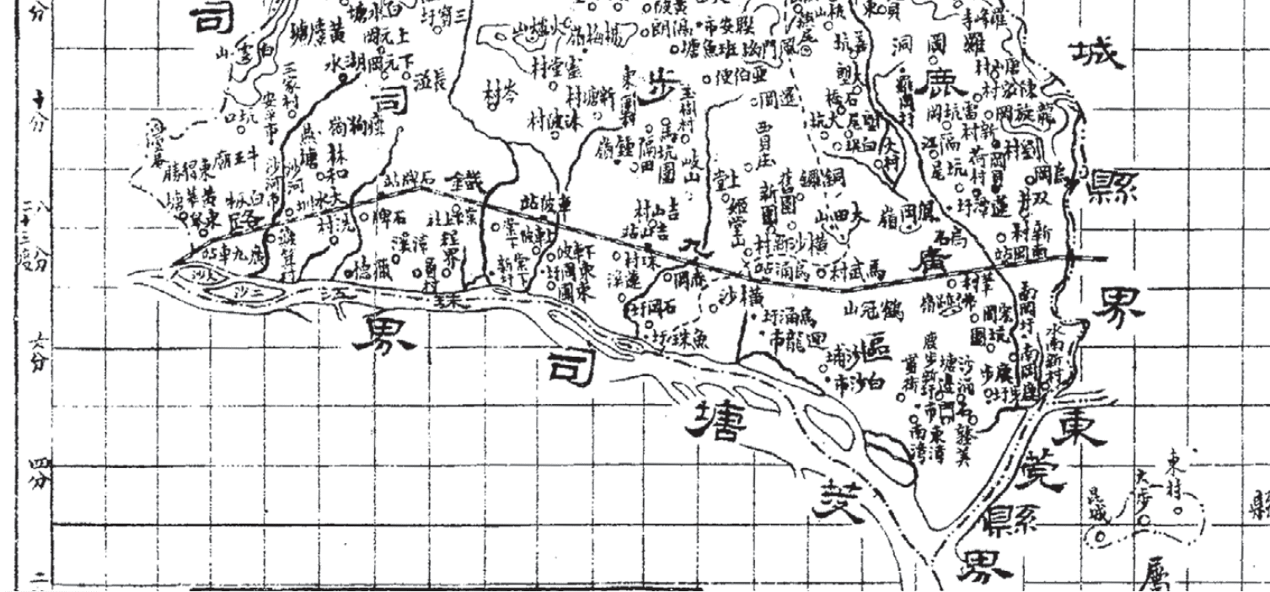 廣州地圖，標示牛王廟位置